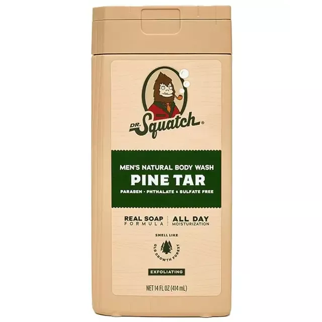 Dr. Squatch Pine Tar Men’s Natural Body Wash
