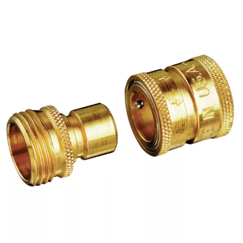 Dramm Brass Quick Hose Connector