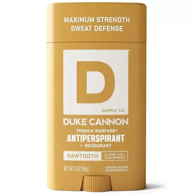 Duke Cannon Trench Warfare™ Antiperspirant Deodorant, Sawtooth
