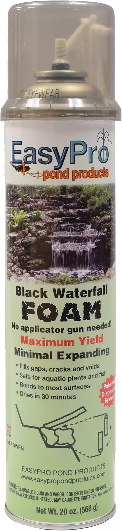 EasyPro Black Waterfall Foam – Ready to use – 20 oz
