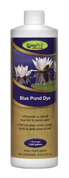 EasyPro Concentrated Blue Pond Dye – 16oz. (1 pint)