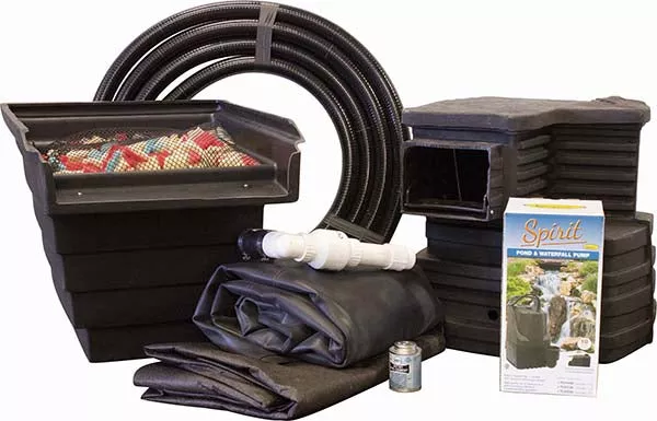 EasyPro ECO-Series Pond Kit – Complete Kit for a 10′ x 15′ Pond