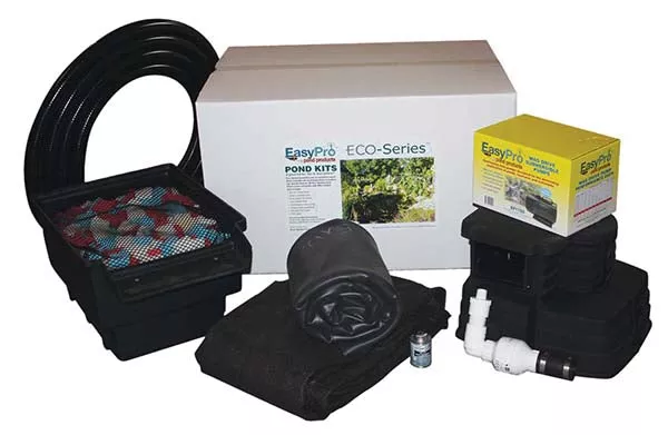 EasyPro ECO-Series Pond Kit – Complete Kit for a 6′ x 6′ Pond
