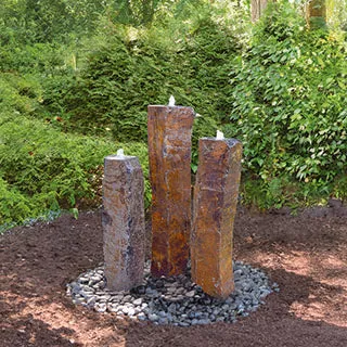 EasyPro Tranquil Décor – Large Polished Top Basalt Complete Kit – 32", 38", 44"