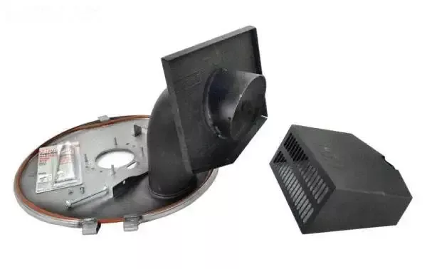 Elbow/Combustion Chamber Cover Assy.
