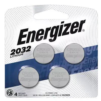 Energizer™2032 Battery, 4-Pack