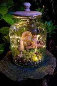 Fairy Garden Terrarium Lantern Class