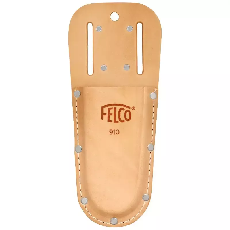 Felco F910 Leather Holster with Belt Loop & Clip