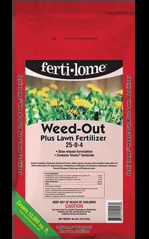 Fertilome Weed-out™ Plus Lawn Fertilizer 25-0-4