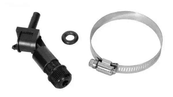 Fitting 1/4″ OD Tube w/Clamp