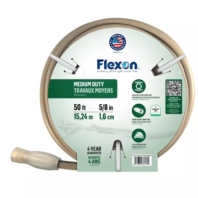 Flexon™ 50 ft. All-Weather Rubber & Vinyl Hose
