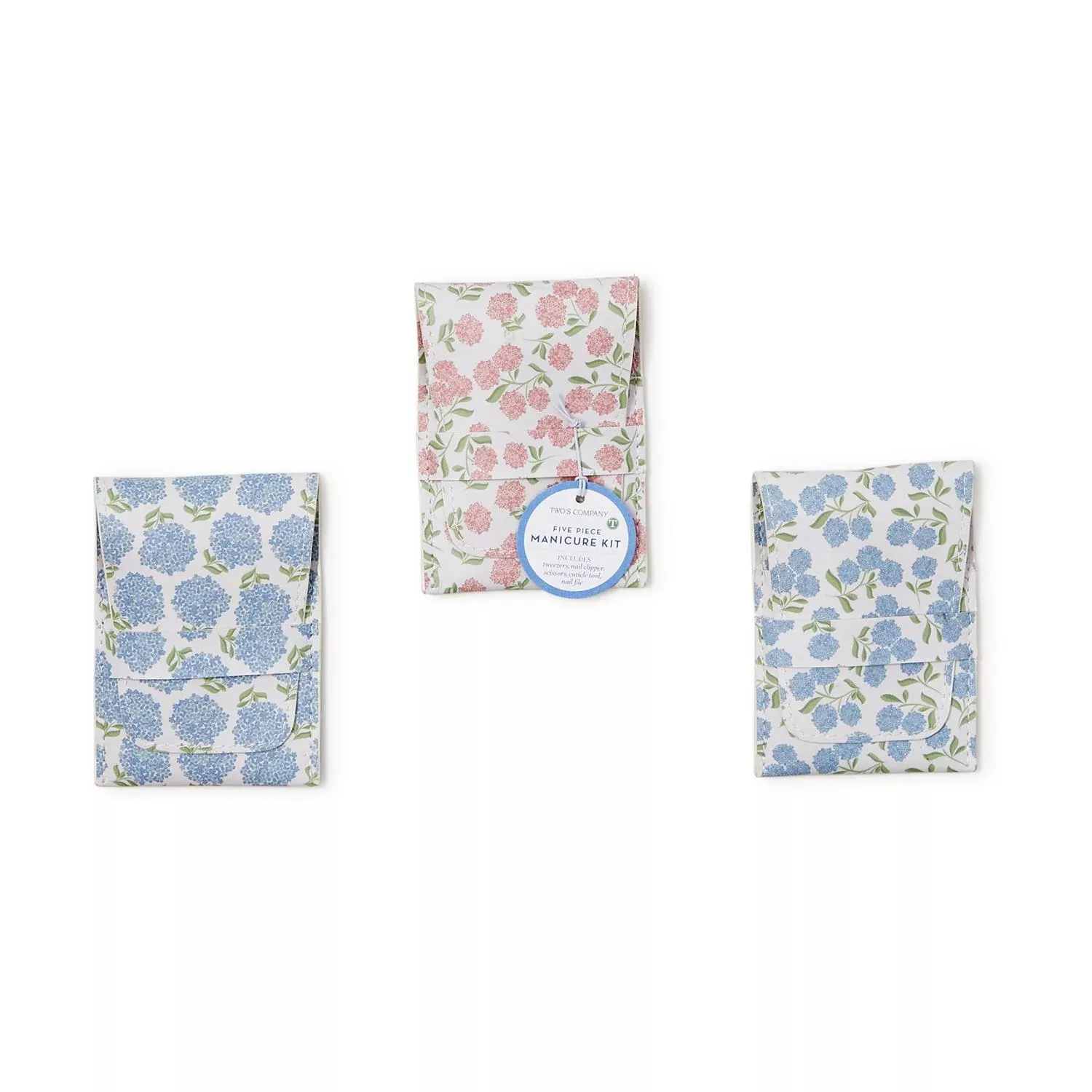 Floral Block Print Manicure Kit