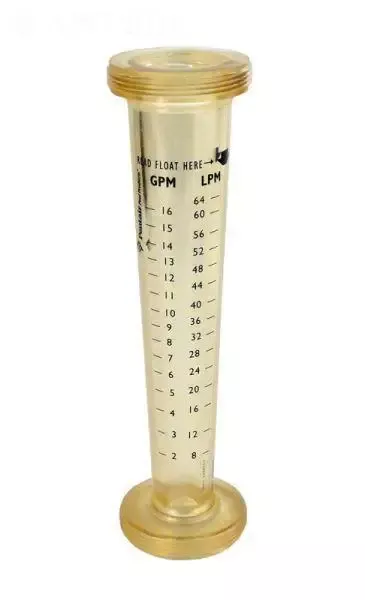 Flowmeter Body, 2-16 GPM