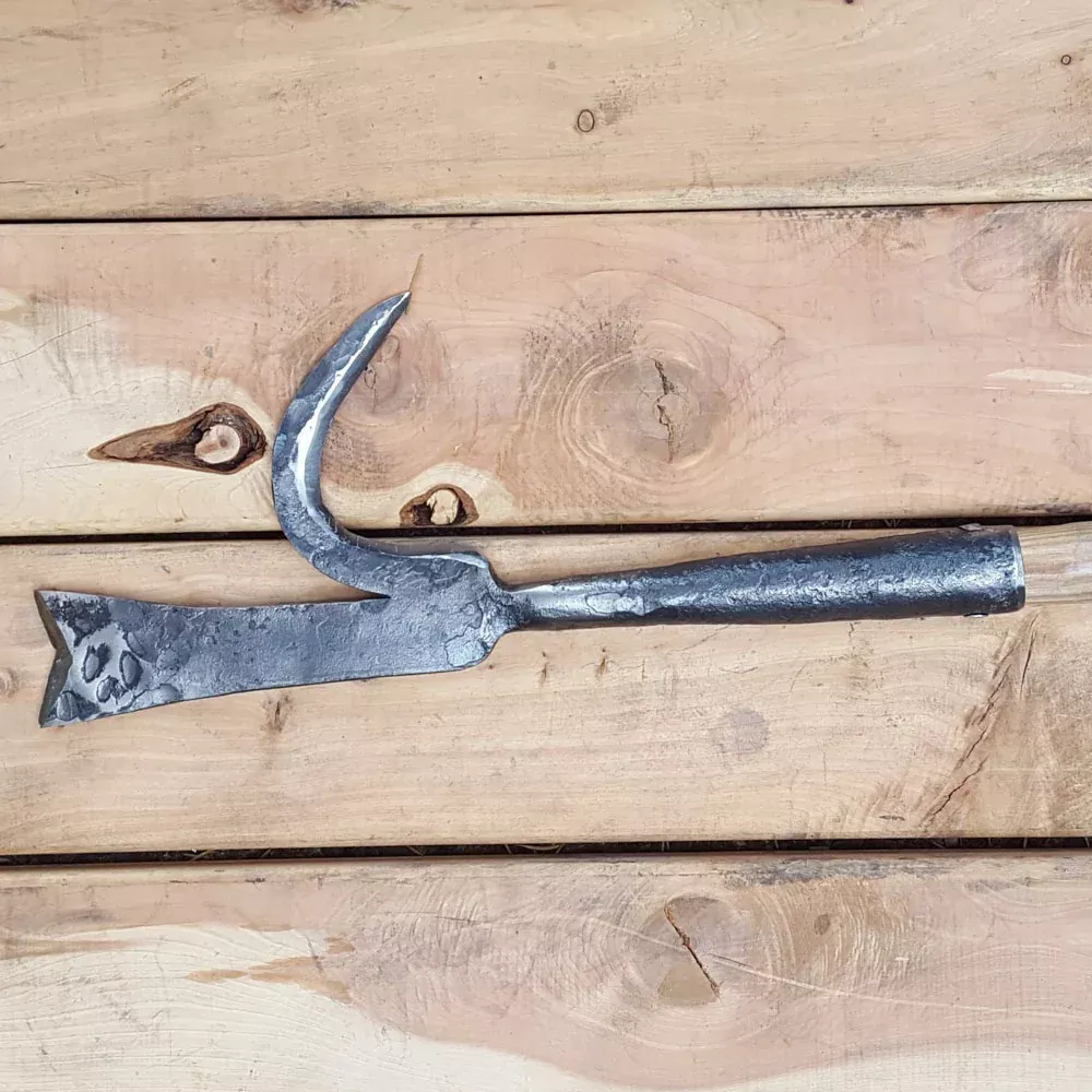 Forged Berry Hook (Long Handle)
