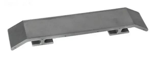 Front Bumper, Gray