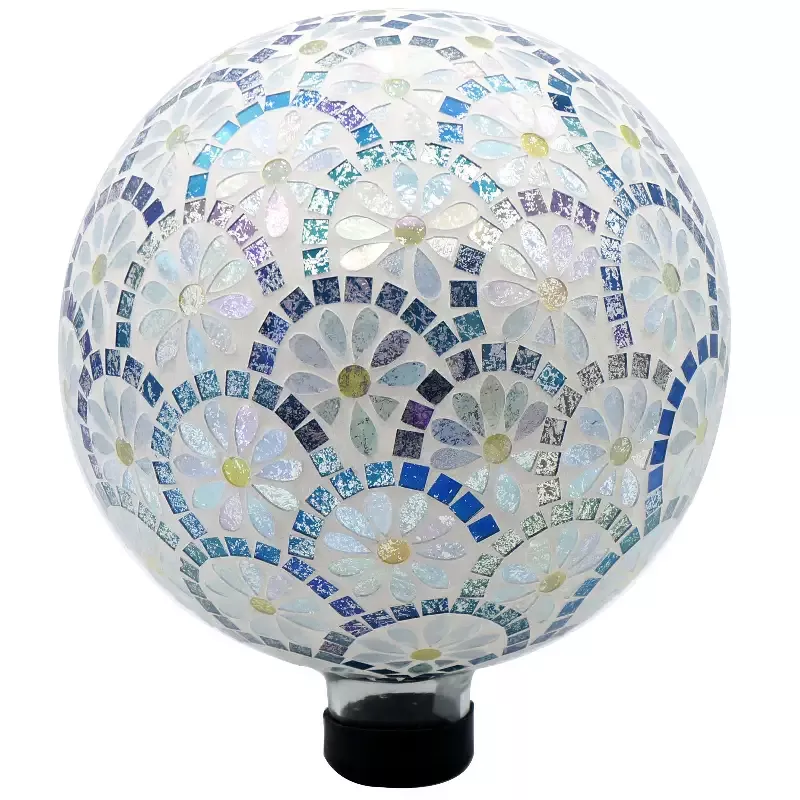 Gardener Select™ 10 in. Mosaic Glass Gazing Globe
