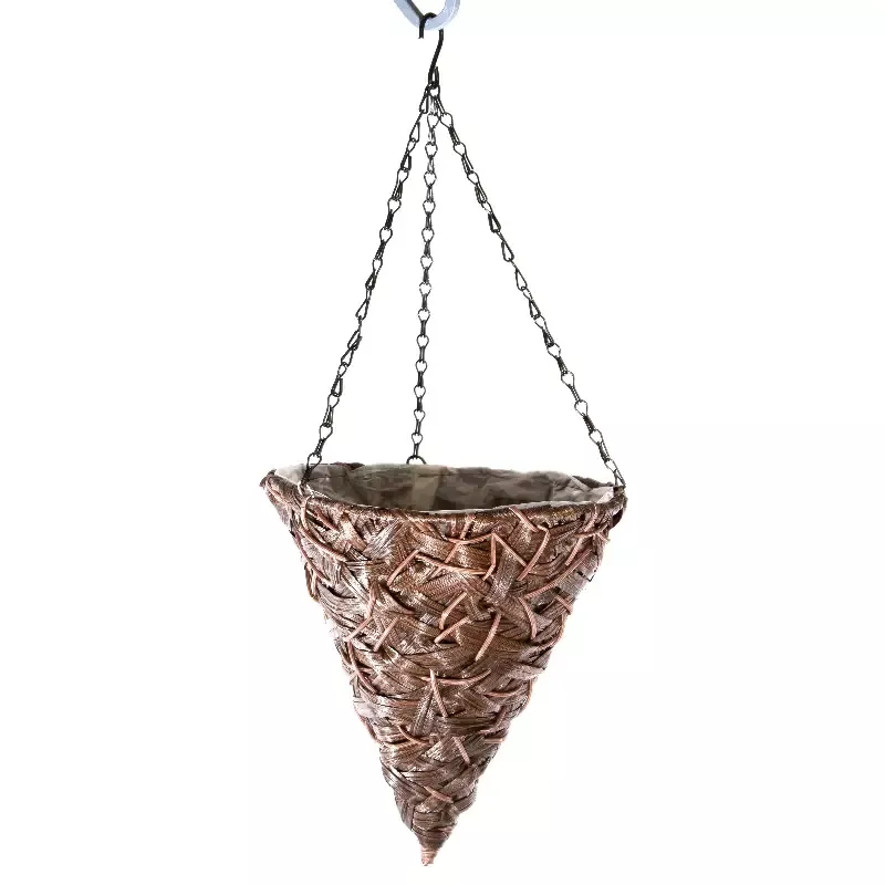 Gardener Select™ Woven Cone Hanging Baskets