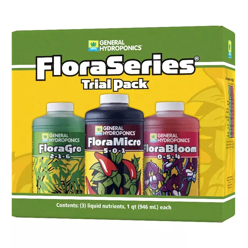 General Hydroponics™ Flora Series™Quart Trial Pack