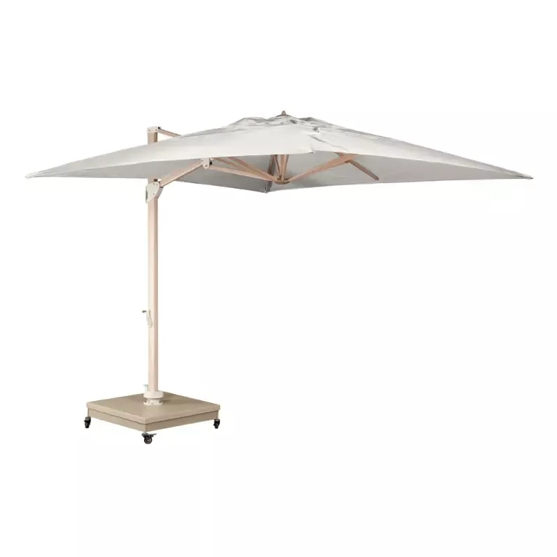 The Grand 10′ Cantilever Umbrella (Square) – Wood