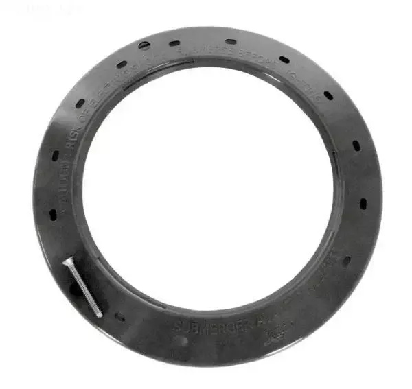 Gray Plastic Face Ring, Pool