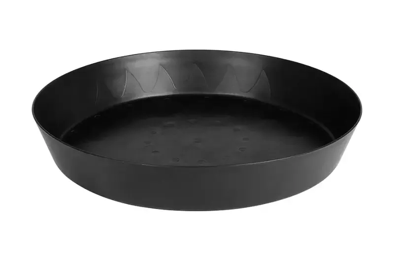 Gro Pro™ Heavy-Duty Black Plastic Saucer