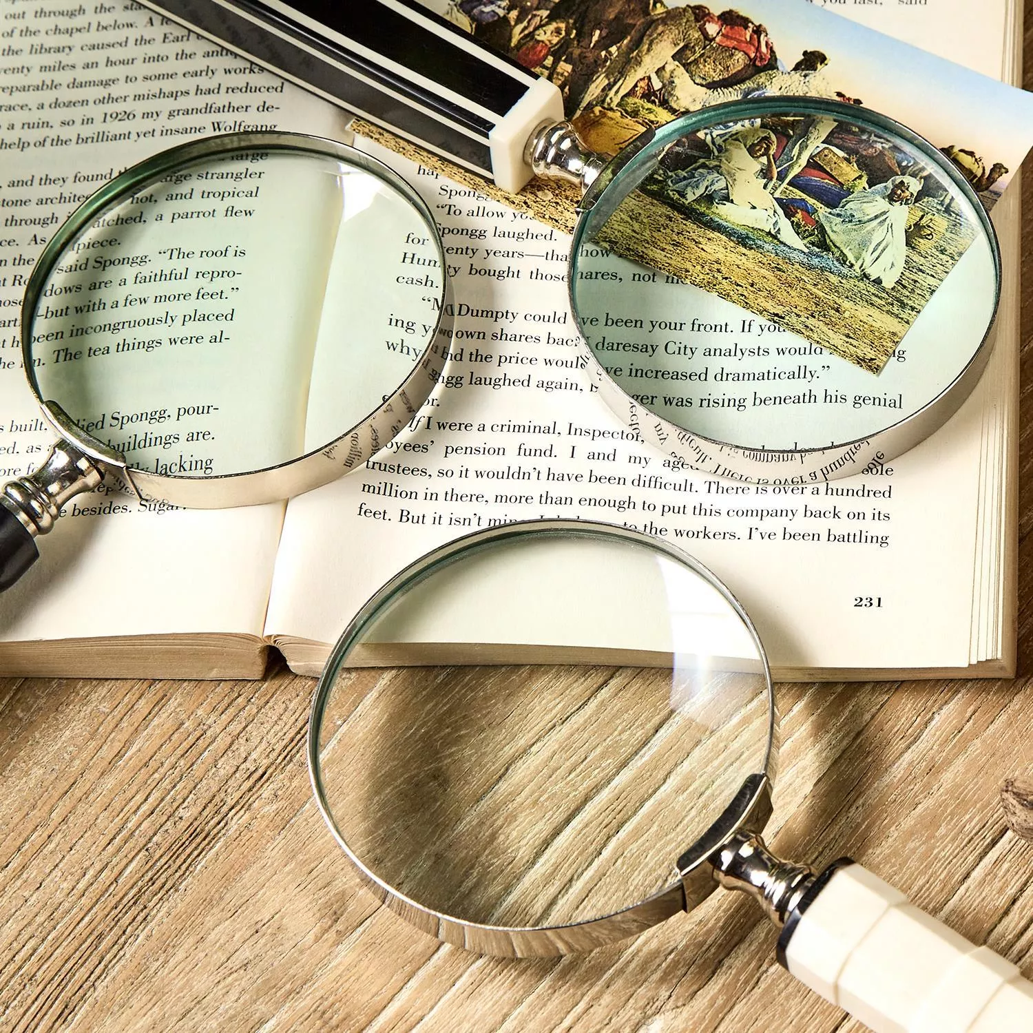 Hand Carved Magnifier
