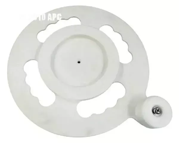 Handwheel, White w/Handle