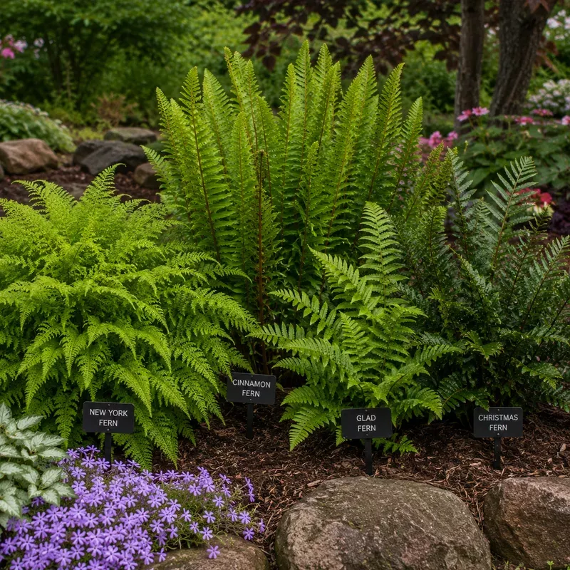 Hardy Fern Trio