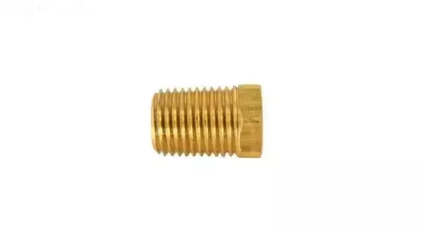 Header, Drain Plug, Bronze