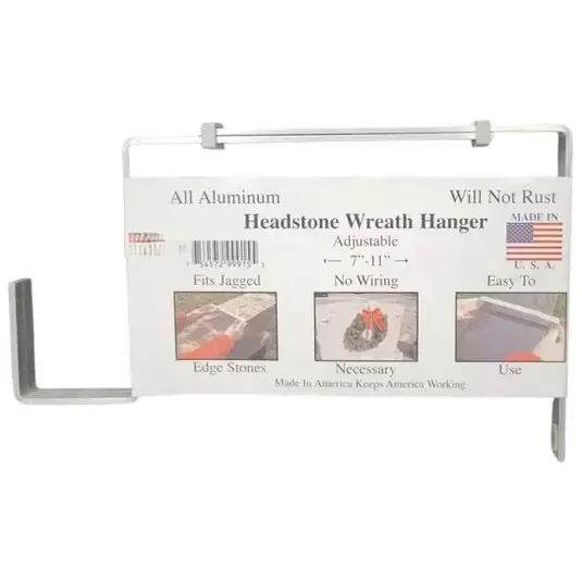 Headstone Wreath Hanger
