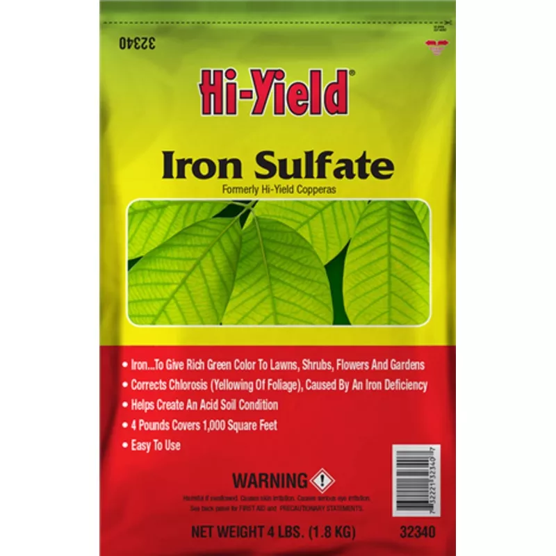 Hi-Yield Iron Sulfate - 4 lb