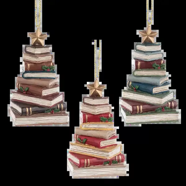 A Holiday Story Book Tree Ornament – Assorted