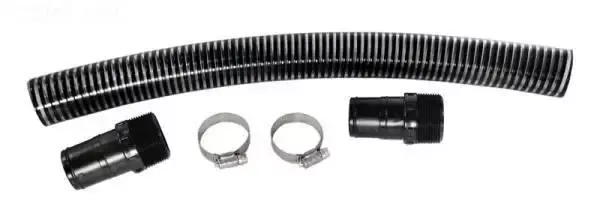 Hose assy, 18″ filter