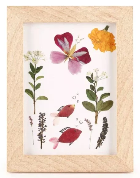 Huckleberry Pressed Flower Frame