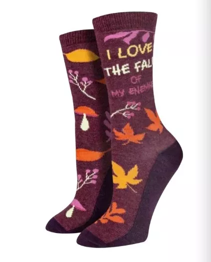 "I Love the Fall" Socks