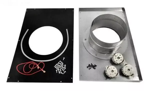 Indoor Vent Adapter Kit, H350FD, Vertical