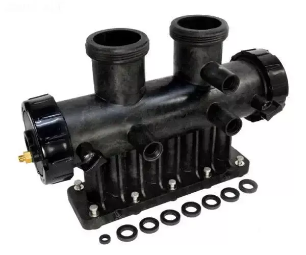 Inlet/Outlet Header Assembly, Polymer