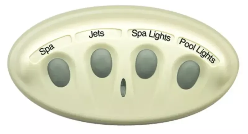 IS4 SPA SIDE REMOTE 4 FUNCTION WITH 100′ CABLE