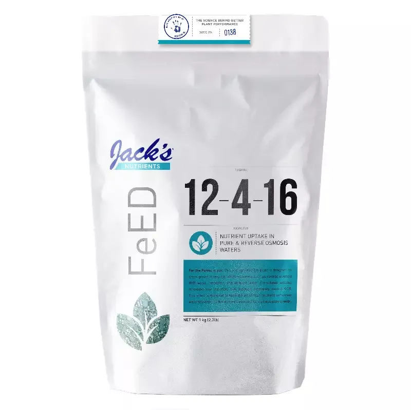 Jack’s™ Nutrients 12-4-16 RO Pure Water