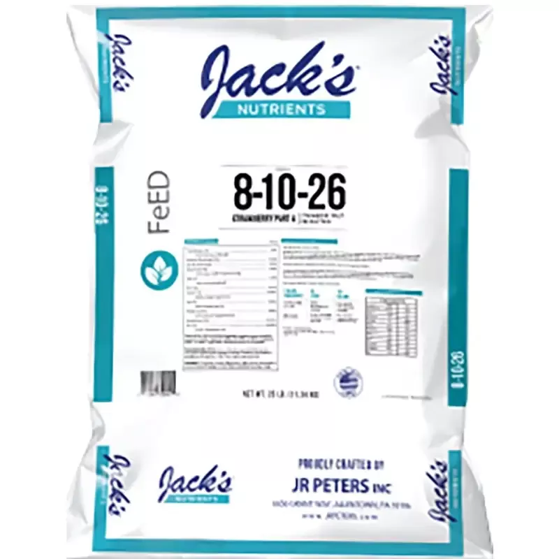 Jack’s Nutrients 8-10-26 Strawberry Part A