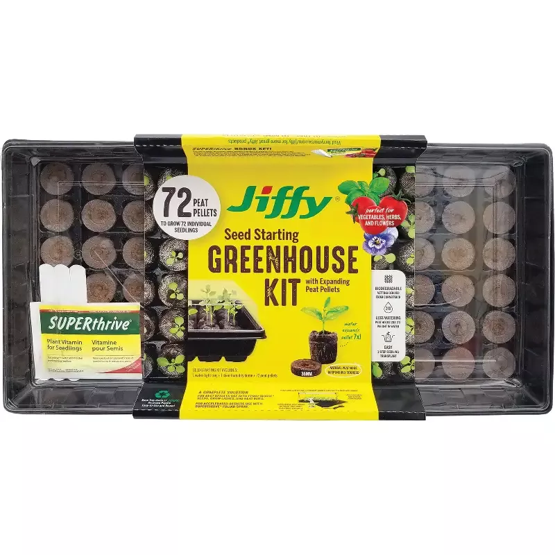Jiffy™ Greenhouse w/ Bonus SUPERthrive Sample