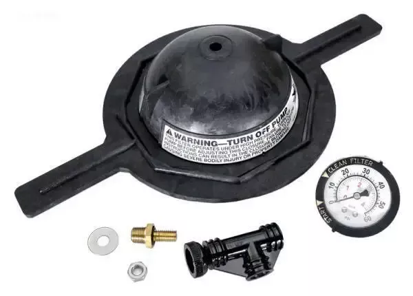 Kit closure, 6″ btr. thd., black, – Detail A