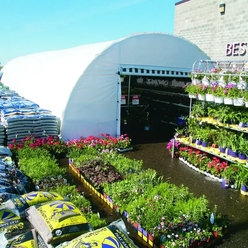 Kool-Mart 20 ft. Wide Retail Greenhouse