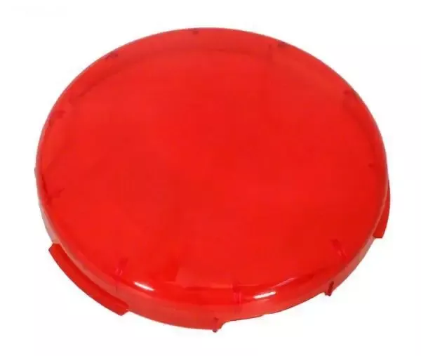 Kwik-change plastic lens cover, red