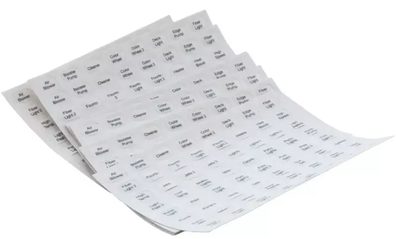 LABEL FOR EZ TCH ICP REMOTE 10