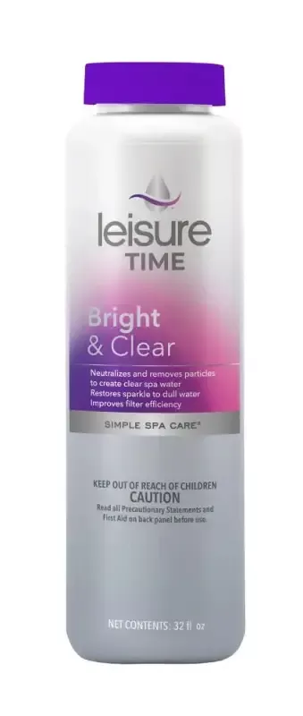Leisure Time Spa Chemicals – Bright & Clear 1 qt