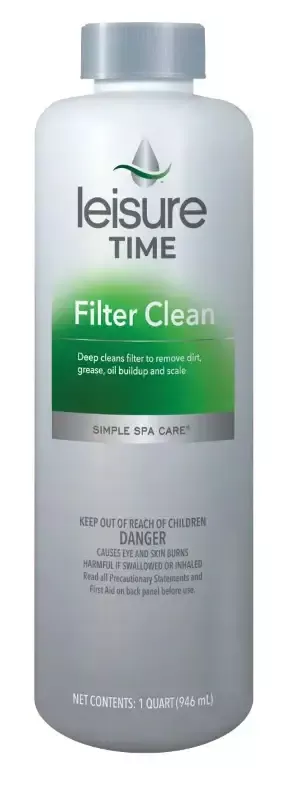 Leisure Time Spa Chemicals – Filter Clean 1 qt