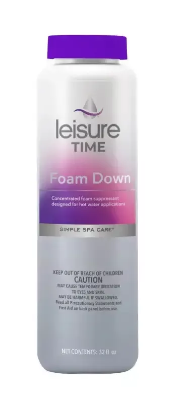 Leisure Time Spa Chemicals – Foam Down 1 qt