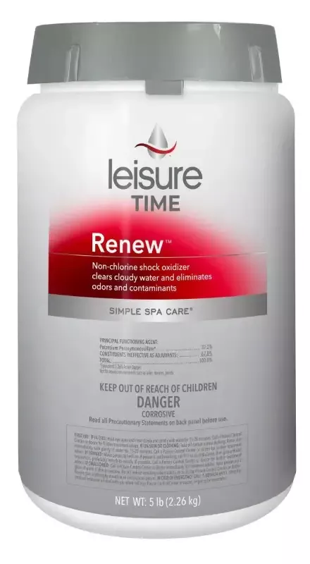 Leisure Time Spa Chemicals – Renew Shock 5 lb