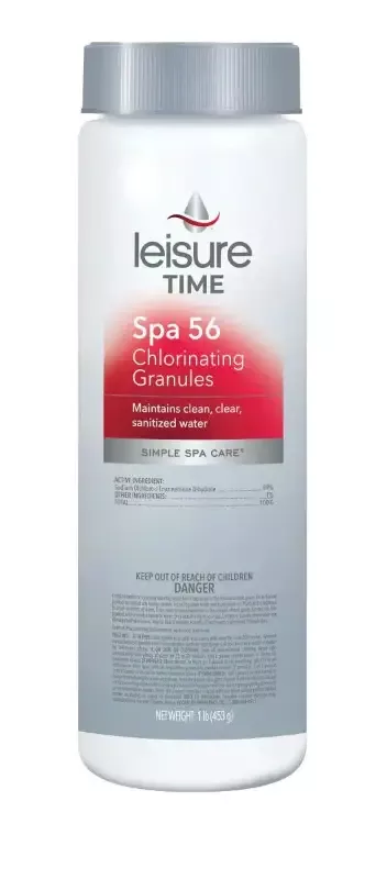 Leisure Time Spa Chemicals – Spa 56 Chlorinating Granules 2 lb